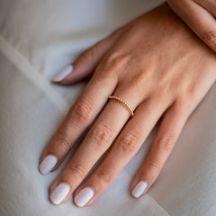 Central Park Dotty Ring - Gold