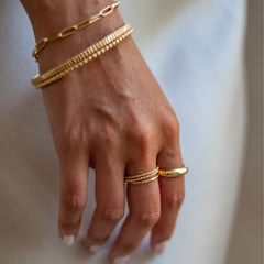 Central Park Dotty Ring - Gold